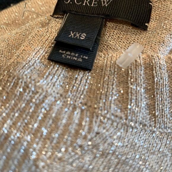 NEW J. Crew Tan Gold Long Sleeve Knit Top - Picture 5 of 10